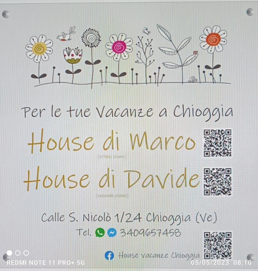 Chioggia House Di Davide Apartamento Exterior foto